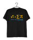 Nerd Physics I ATE SOME PIE AND IT WAS DELICIOUS Custom Printed Graphic Design T-Shirt for Women